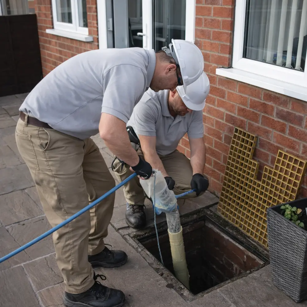 Blocked drain repair service in New Cross