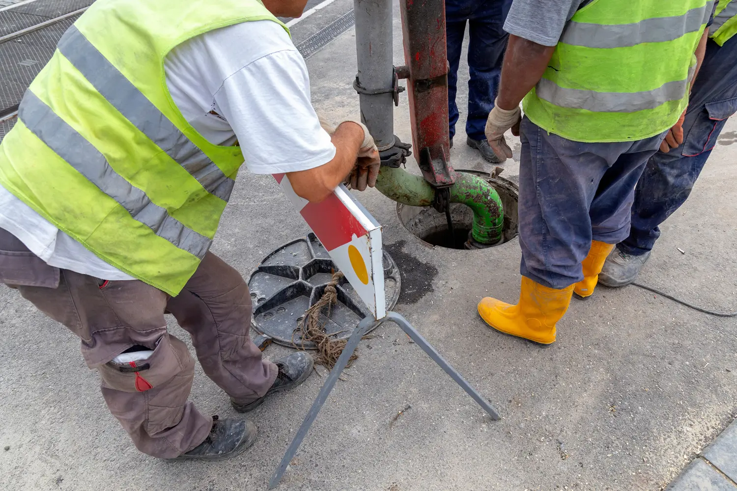 CCTV drain survey inspection in New Cross